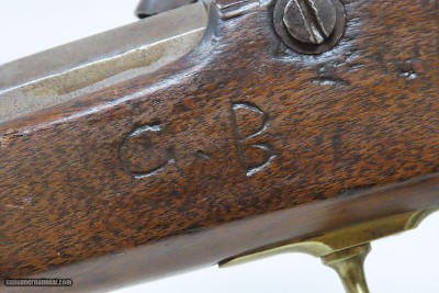 CIVIL WAR SPRINGFIELD ARMORY Model 1855 MAYNARD Pistol-Carbine 1 of ONLY 4,021 Made at SPRINGFIELD for CAVALRY - Image 16 of 21