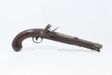 1822 SIMEON NORTH U.S. CONTRACT Model 1819 .54 Caliber FLINTLOCK Pistol Antique 1822 DATED Early American Army & Navy Sidearm - 2 of 19