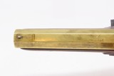 c1790 mfr English BRASS BARREL .58 FLINTLOCK Pistol JOHN BASS TWIGG Antique “LONDON” Late 18th Century FLINTLOCK - 10 of 17