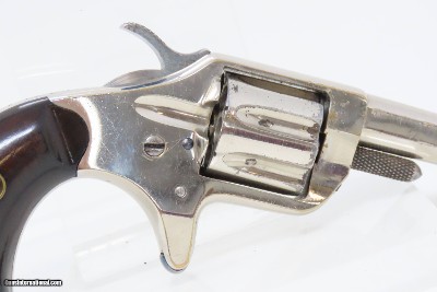 CASED 7-Shot COLT NEW LINE .22 Short F.T. BAKER Fleet Street London Antique Small Pocket Revolver for the British Market - Image 17 of 21
