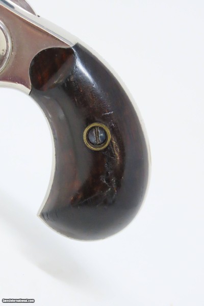CASED 7-Shot COLT NEW LINE .22 Short F.T. BAKER Fleet Street London Antique Small Pocket Revolver for the British Market - Image 6 of 21