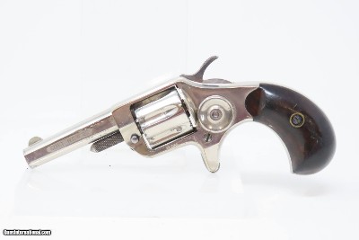 CASED 7-Shot COLT NEW LINE .22 Short F.T. BAKER Fleet Street London Antique Small Pocket Revolver for the British Market - Image 5 of 21