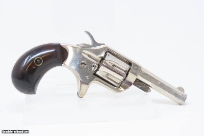 CASED 7-Shot COLT NEW LINE .22 Short F.T. BAKER Fleet Street London Antique Small Pocket Revolver for the British Market - Image 15 of 21