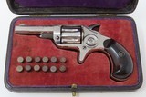 CASED 7-Shot COLT NEW LINE .22 Short F.T. BAKER Fleet Street London Antique Small Pocket Revolver for the British Market - 3 of 21