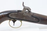 SCARCE U.S. NAVY Model 1842 BOXLOCK Pistol by AMES .54 USN 1844 Antique 1 of only 2,000, Dated Pre-MEXICAN-AMERICAN WAR - 4 of 20