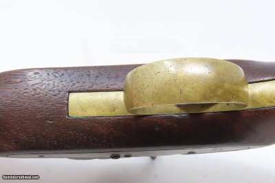 SCARCE U.S. NAVY Model 1842 BOXLOCK Pistol by AMES .54 USN 1844 Antique 1 of only 2,000, Dated Pre-MEXICAN-AMERICAN WAR - Image 14 of 20