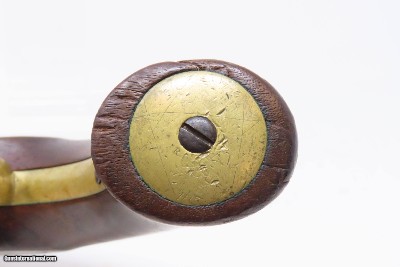 SCARCE U.S. NAVY Model 1842 BOXLOCK Pistol by AMES .54 USN 1844 Antique 1 of only 2,000, Dated Pre-MEXICAN-AMERICAN WAR - Image 13 of 20