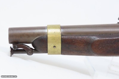 SCARCE U.S. NAVY Model 1842 BOXLOCK Pistol by AMES .54 USN 1844 Antique 1 of only 2,000, Dated Pre-MEXICAN-AMERICAN WAR - Image 20 of 20