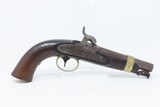 SCARCE U.S. NAVY Model 1842 BOXLOCK Pistol by AMES .54 USN 1844 Antique 1 of only 2,000, Dated Pre-MEXICAN-AMERICAN WAR - 2 of 20