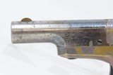 CASED COLT THUER .41 DERINGER C&R
Fine BRITISH PROOFED Pistol w/THREE CARTRIDGES - 9 of 21