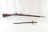 Belgian Pattern 1856 2-Band MORDANT .58 Rifle-Musket 1865 CIVIL WAR Antique Infantry Primary Arm w/BAYONET - 2 of 19