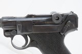 WORLD WAR II Era DWM 9x19mm P.08 GERMAN LUGER C&R Pistol WWII Era German Military Style Sidearm - 4 of 20