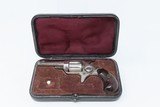 CASED Antique 7-Shot COLT NEW LINE .22 Caliber RF ETCHED PANEL Revolver
Engraved to Dealer WILLIAM KAVANAGH & SON - 2 of 21