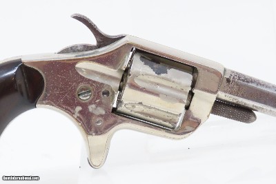 CASED Antique 7-Shot COLT NEW LINE .22 Caliber RF ETCHED PANEL RevolverEngraved to Dealer WILLIAM KAVANAGH & SON - Image 20 of 21