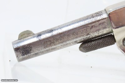 CASED Antique 7-Shot COLT NEW LINE .22 Caliber RF ETCHED PANEL RevolverEngraved to Dealer WILLIAM KAVANAGH & SON - Image 8 of 21