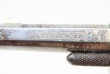CASED Antique 7-Shot COLT NEW LINE .22 Caliber RF ETCHED PANEL Revolver
Engraved to Dealer WILLIAM KAVANAGH & SON - 14 of 21