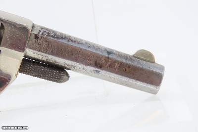CASED Antique 7-Shot COLT NEW LINE .22 Caliber RF ETCHED PANEL RevolverEngraved to Dealer WILLIAM KAVANAGH & SON - Image 21 of 21