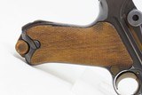 WW2 DWM LUGER P.08 9x19mm PISTOL Su4 1921 Germany Spandau Weimar WWIIC&R Post-GREAT WAR Era LUGER and WWII REWORK - 19 of 21
