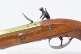THOMAS KETLAND FLINTLOCK Pistol FRONTIER PIONEER TRAPPER HOMESTEADAntique .54 Caliber Smoothbore Single Shot Sidearm - 17 of 18