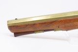 THOMAS KETLAND FLINTLOCK Pistol FRONTIER PIONEER TRAPPER HOMESTEADAntique .54 Caliber Smoothbore Single Shot Sidearm - 18 of 18
