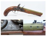 THOMAS KETLAND FLINTLOCK Pistol FRONTIER PIONEER TRAPPER HOMESTEADAntique .54 Caliber Smoothbore Single Shot Sidearm - 1 of 18