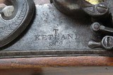 THOMAS KETLAND FLINTLOCK Pistol FRONTIER PIONEER TRAPPER HOMESTEADAntique .54 Caliber Smoothbore Single Shot Sidearm - 6 of 18