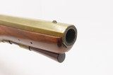 THOMAS KETLAND FLINTLOCK Pistol FRONTIER PIONEER TRAPPER HOMESTEADAntique .54 Caliber Smoothbore Single Shot Sidearm - 7 of 18