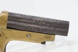 Antique CIVIL WAR Era C. SHARPS Model 2 .30 Cal. Rimfire PEPPERBOX Revolver 4 Shot WILD WEST Self Defense Pocket Gun - 12 of 12