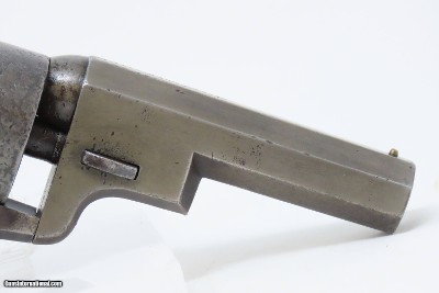 c1856 “WELLS FARGO” Model COLT 1849 .31 Stage Coach Robbery SceneAntique Antebellum 3” Barrel Handy Sidearm - Image 15 of 15