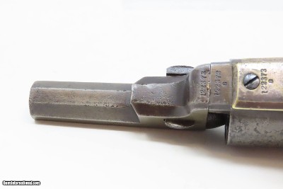 c1856 “WELLS FARGO” Model COLT 1849 .31 Stage Coach Robbery SceneAntique Antebellum 3” Barrel Handy Sidearm - Image 11 of 15