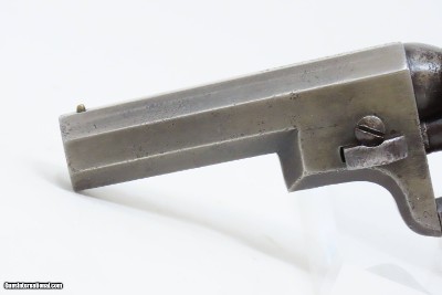 c1856 “WELLS FARGO” Model COLT 1849 .31 Stage Coach Robbery SceneAntique Antebellum 3” Barrel Handy Sidearm - Image 5 of 15
