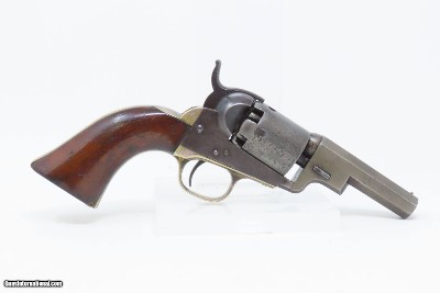 c1856 “WELLS FARGO” Model COLT 1849 .31 Stage Coach Robbery SceneAntique Antebellum 3” Barrel Handy Sidearm - Image 12 of 15