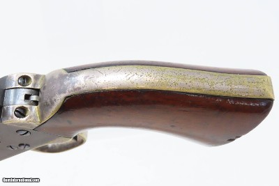 c1856 “WELLS FARGO” Model COLT 1849 .31 Stage Coach Robbery SceneAntique Antebellum 3” Barrel Handy Sidearm - Image 7 of 15