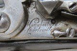c1770 FRENCH CHARLEVILLE Flintlock Pistol .62 Gendarmerie NapoleonAntique Sidearm for France’s Maréchaussée - 6 of 19