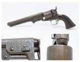 GUSTAVE YOUNG ENGRAVED COLT 1851 NAVY Revolver .36 c1861 Civil War
Antique Made in the First Year of the ACW