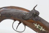 Engraved H. MEREDITH Officers/Travelers PERCUSSION Self Defense BELT Pistol English Percussion Pistol Made Circa the EARLY 1830s - 4 of 17