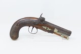 Engraved H. MEREDITH Officers/Travelers PERCUSSION Self Defense BELT Pistol English Percussion Pistol Made Circa the EARLY 1830s - 2 of 17