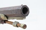 Engraved H. MEREDITH Officers/Travelers PERCUSSION Self Defense BELT Pistol English Percussion Pistol Made Circa the EARLY 1830s - 7 of 17