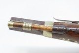 Engraved H. MEREDITH Officers/Travelers PERCUSSION Self Defense BELT Pistol English Percussion Pistol Made Circa the EARLY 1830s - 13 of 17