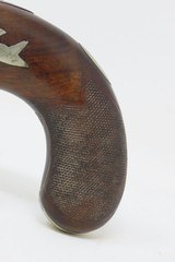 Engraved H. MEREDITH Officers/Travelers PERCUSSION Self Defense BELT Pistol English Percussion Pistol Made Circa the EARLY 1830s - 15 of 17
