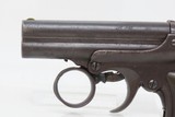 REMINGTON-ELLIOT Antique “PEPPERBOX” .32 Caliber Rimfire Deringer PISTOL4-Shot Ring Trigger Deringer Type Pistol - 4 of 14