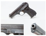 WORLD WAR II Third Reich German OCCUPIED CZECH “fnh” Code CZ 27 Pistol C&RBlue Finished 7.65mm GERMAN Occupied Czechoslovakia - 1 of 19