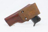 WORLD WAR II Era Italian BERETTA Model 1934 380 ACP C&R SEMI-AUTO Pistol
WORLD WAR II 1941 DATED Pistol with LEATHER HOLSTER - 3 of 20