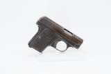 World War II FABRIQUE NATIONALE Semi-Auto .25 Automatic C&R “BABY” Pocket Pistol Early Production Made by FN in Herstal, Belgium - 14 of 17