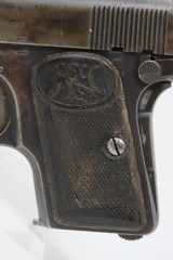 World War II FABRIQUE NATIONALE Semi-Auto .25 Automatic C&R “BABY” Pocket Pistol Early Production Made by FN in Herstal, Belgium - 3 of 17