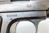 World War II FABRIQUE NATIONALE Semi-Auto .25 Automatic C&R “BABY” Pocket Pistol Early Production Made by FN in Herstal, Belgium - 13 of 17