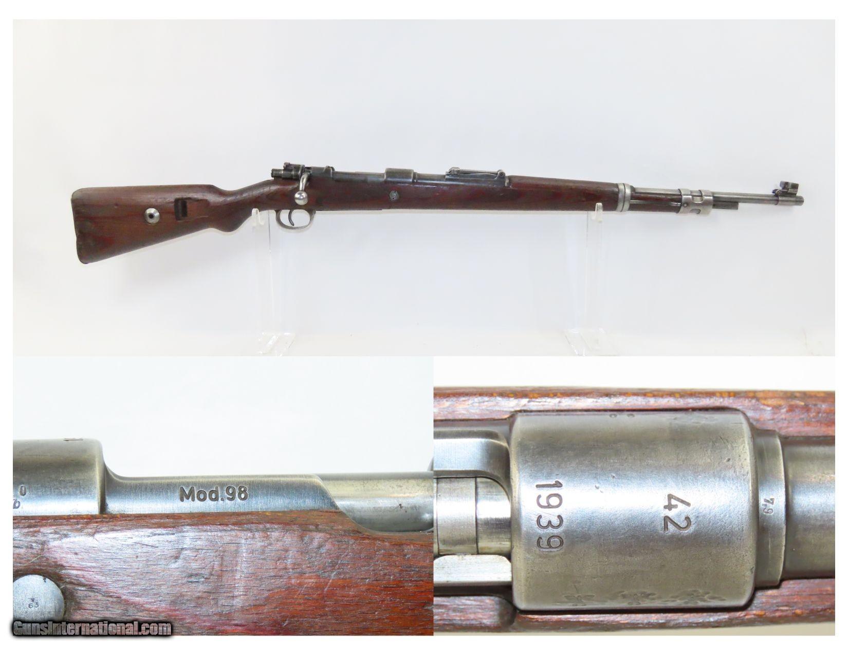 World War 2 THIRD REICH German MAUSER “42” Code “1939” Dated