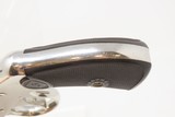 HARRINGTON & RICHARDSON Model 2 Automatic-Ejection C&R Revolver CORRECT BOX Turn of the Century NICKEL PLATED .38 Cal. 5-Shot - 9 of 20