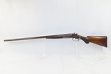 Antique REMINGTON Model 1889 Side x Side DOUBLE BARREL 12 g. HAMMER Shotgun 12 Gauge Hunting/Sporting Gun from the Late 1800s - 2 of 16