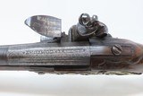 18th Century LAZARI COMINAZ FLINTLOCK Pistol
.56 ENGRAVED Italian
Antique Martial Sidearm Cavalry or Officer’s Pistol - 9 of 17